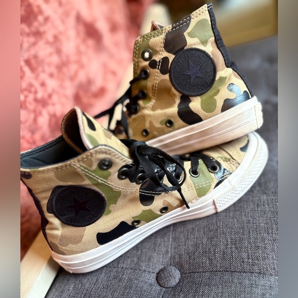 Converse Chuck Taylor All Star II High Tops - Reflective Desert Camo WSZ 7 MSZ 5 - Picture 5 of 11